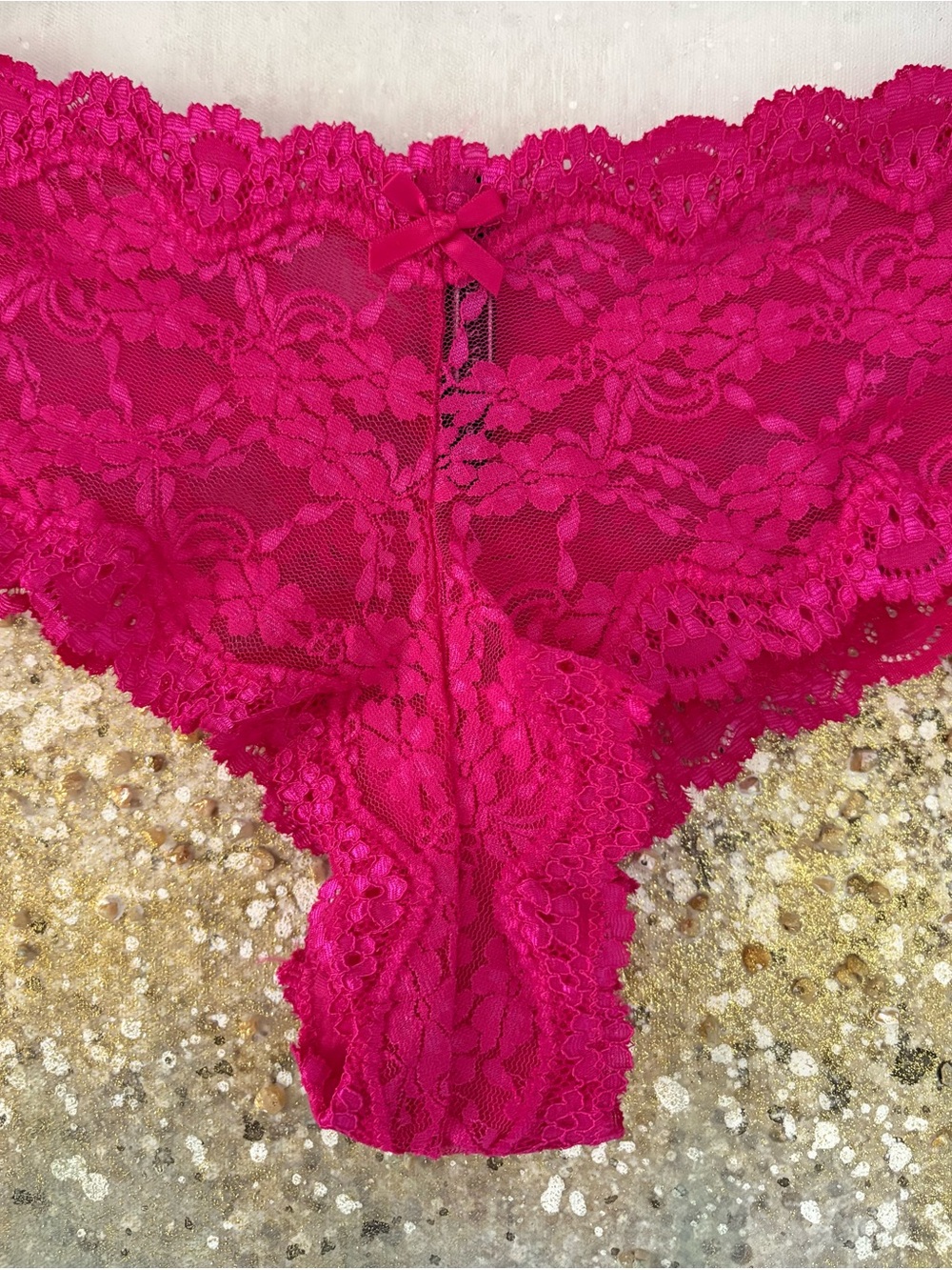 Victoria's Secret Lace Bikini Briefs (Like New) - Picture 2 of 12